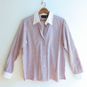 Striped Dress Shirt Liz Claiborne